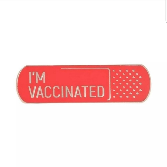 ☃️🌨 SNOWED IN SALE/ I'm Vaccinated Pin Bundle, 4-pk ☃️🌨 - Picture 2 of 3